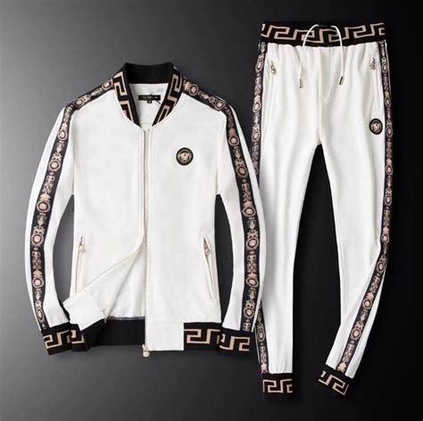 white gucci sweat suit